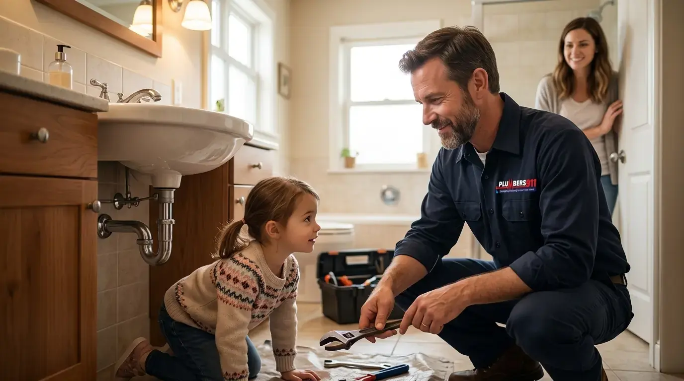 Licensed plumber at work in Westmont, IL